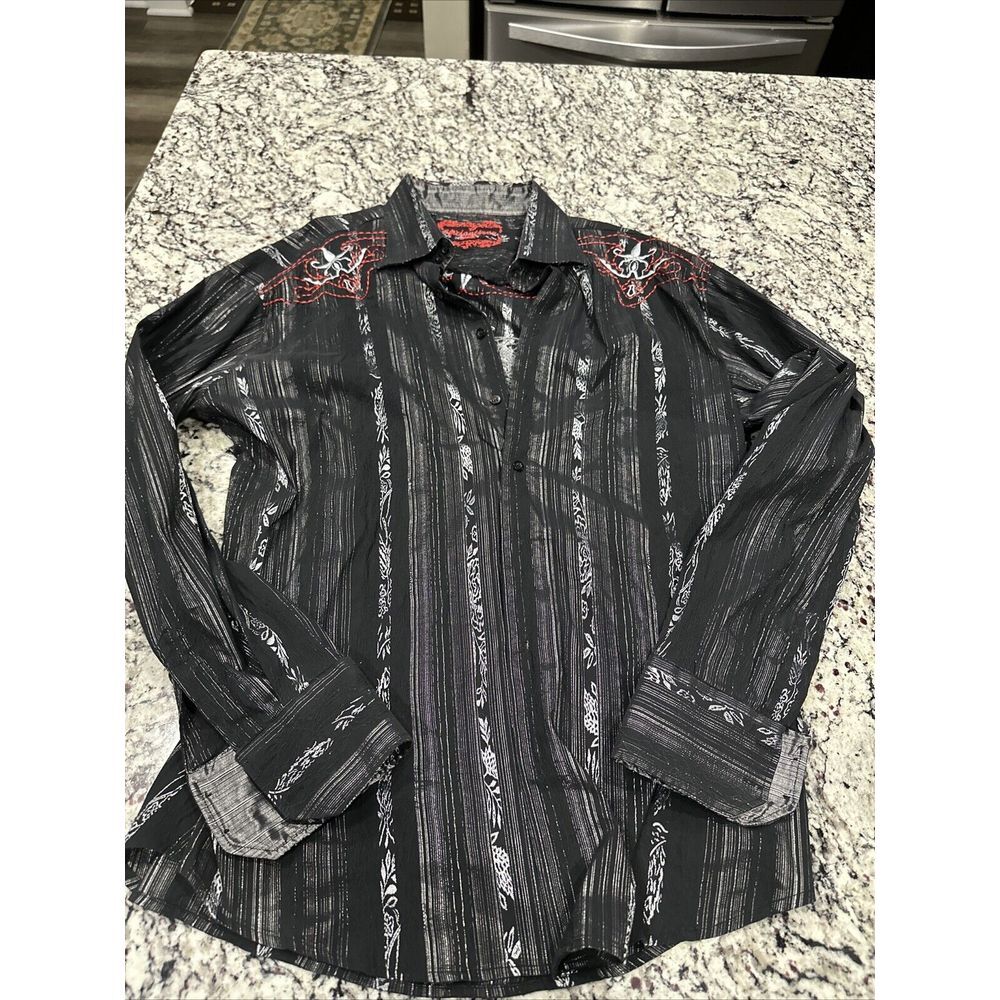 Apricottree 4XL‎ Sleeve Embroidered